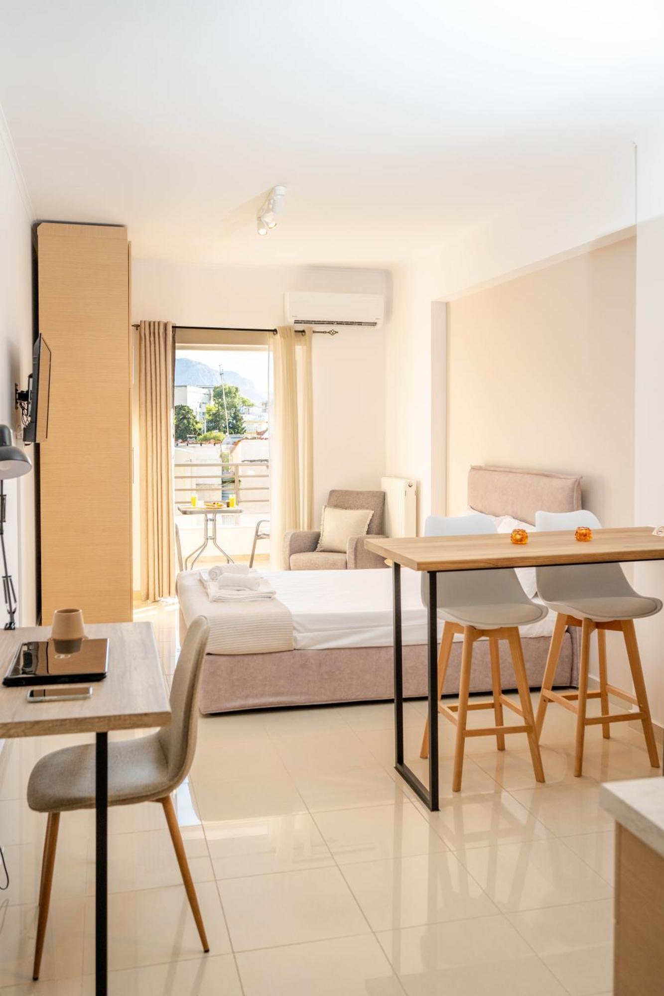 Downtown Comfy Studio Corinth Ngoại thất bức ảnh